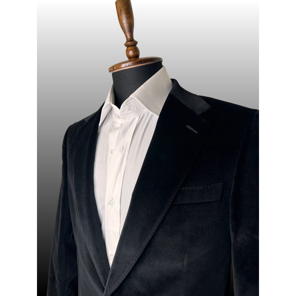 Black Cotton Jacket true pure touch