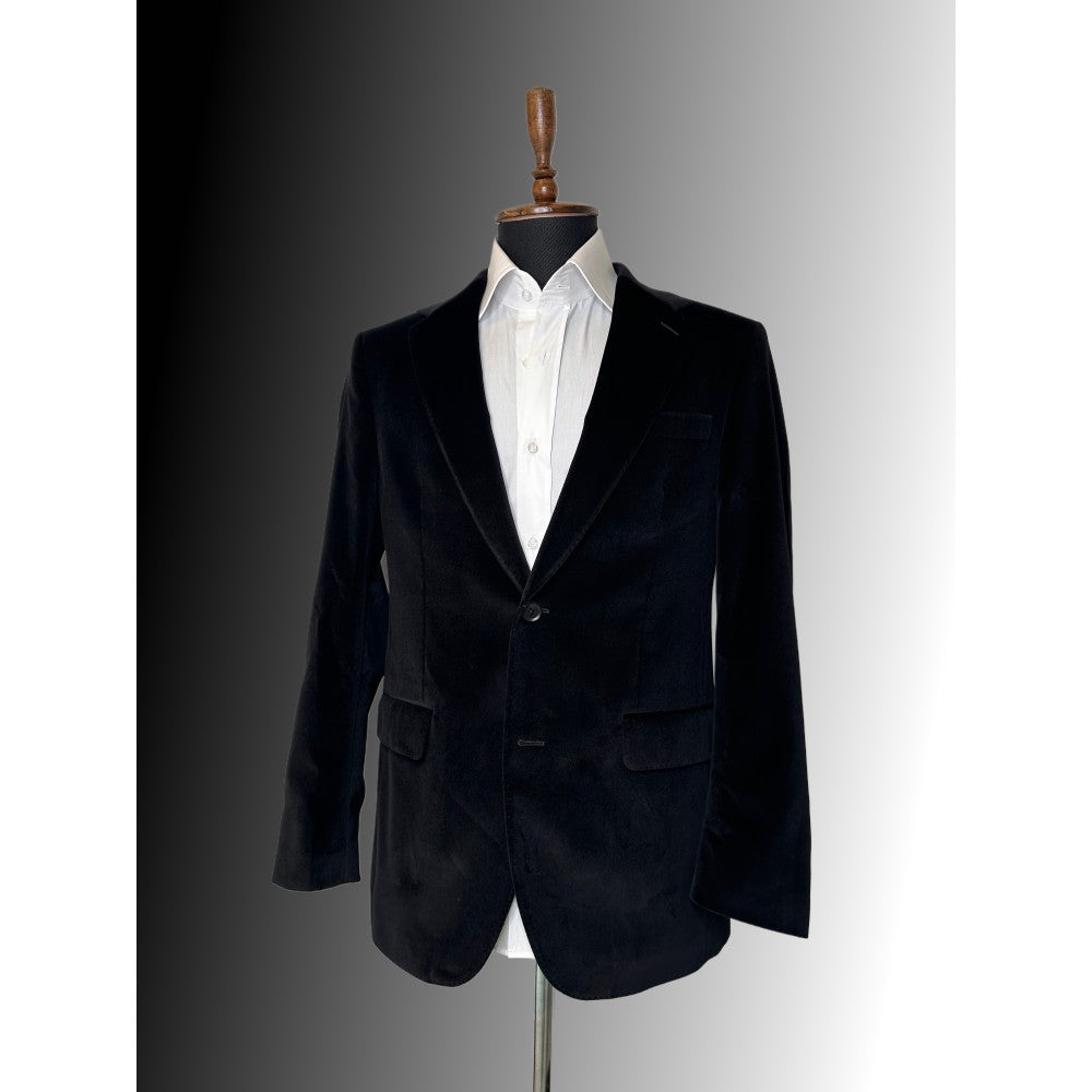 Black Cotton Jacket true pure touch