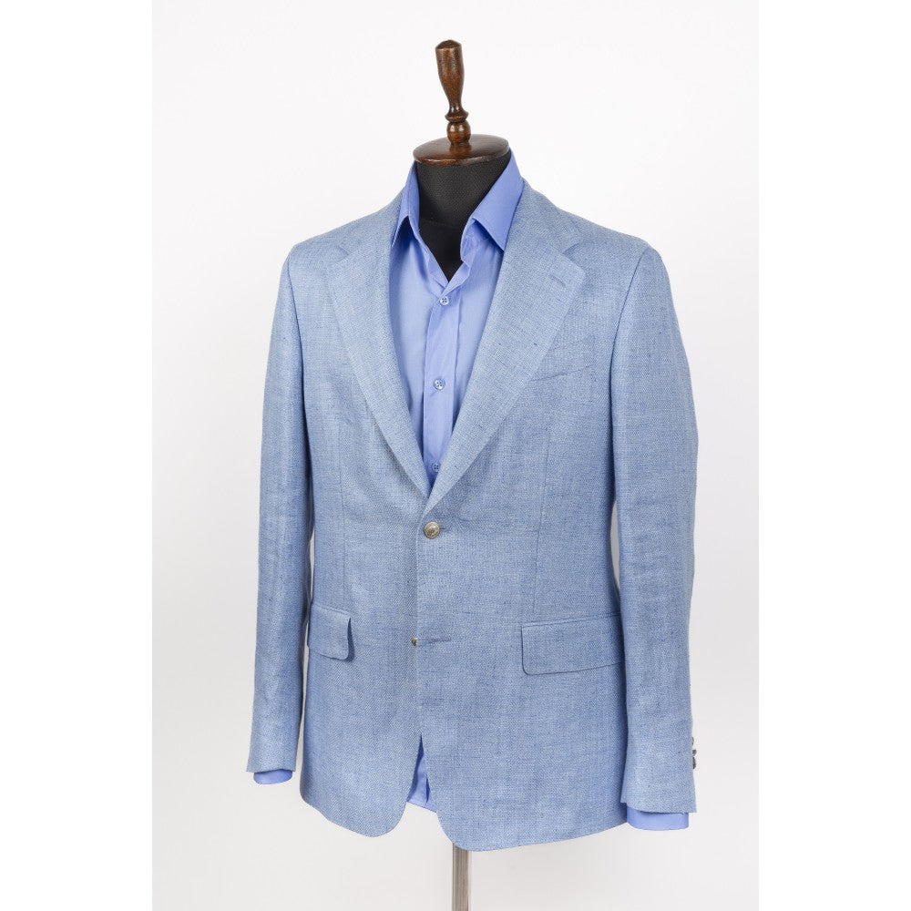 Blue Linen Jacket