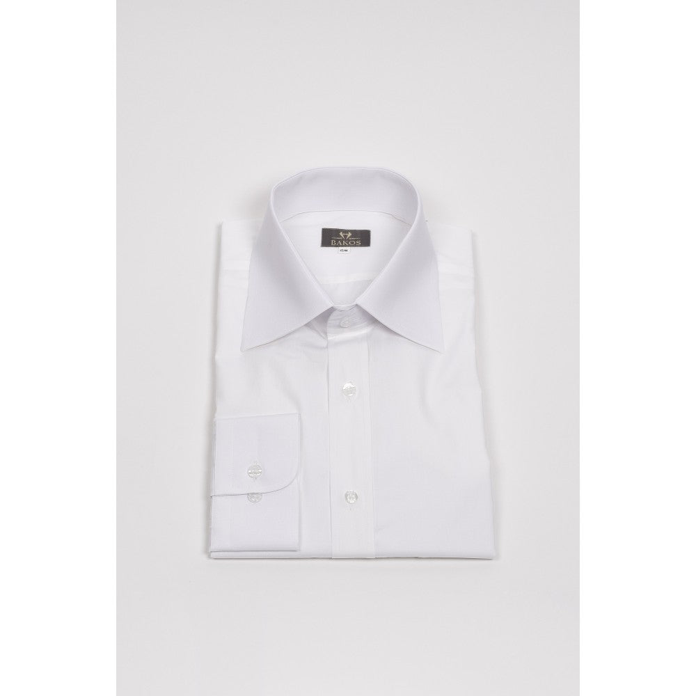 White Cotton Shirt Crisp Essential